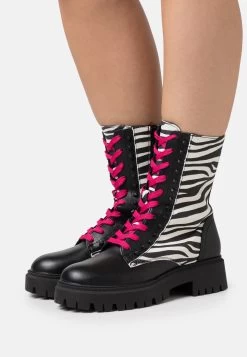 Estilo Urbano Ventas 40 Botines Con Plataforma - Black