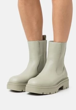 Even&Odd Botines Con Plataforma - Green