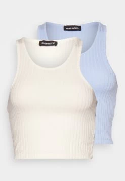 Wide Rib 2 Pack - Top - White/Light Blue -Estilo Urbano Ventas 9bd069a6d97748ac8050406714d735bb