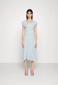 Even&Odd Vestido Informal - Light Blue/Pink