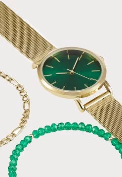 Even&Odd Set - Reloj - Gold-Coloured/Green 9 Even&Odd Set - Reloj - Gold-Coloured/Green -Estilo Urbano Ventas 9ca4af47e362414ebcc8f644e4e1876a