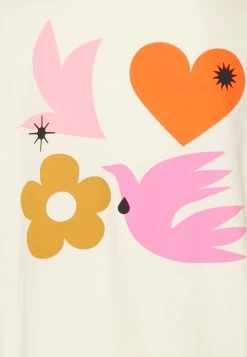 Even&Odd Camiseta Estampada - Off-White -Estilo Urbano Ventas a15a388d876949a6ba8c5a849423069b