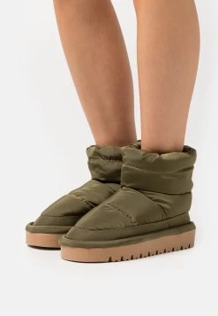 Even&Odd Botines Con Plataforma - Khaki