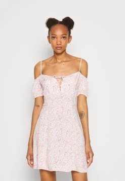 Even&Odd Vestido Informal - Off-White/Pink