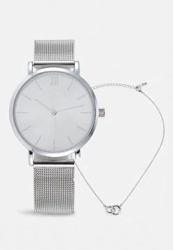 Even&Odd Set - Collar - Silver-Coloured