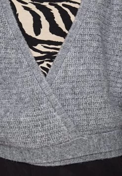 Even&Odd Chaqueta De Punto - Mottled Grey -Estilo Urbano Ventas ab9d99a681b741568ecd379e0139ee16