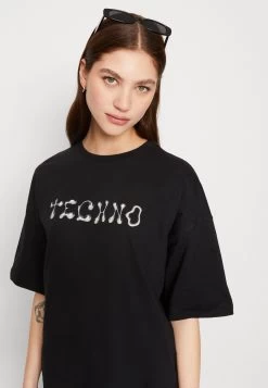 Even&Odd Camiseta Estampada - Black -Estilo Urbano Ventas ae98332359ff4abcabdd186339b80b69