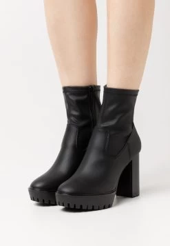 Even&Odd Botines Con Plataforma - Black