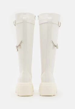 Botas Con Cordones - White -Estilo Urbano Ventas b43fa06725fa49cdb2d0d26d341b1089