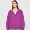 Even&Odd Sudadera Con Cremallera - Purple