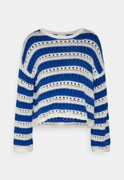 Even&Odd Jersey De Punto - White/Blue -Estilo Urbano Ventas b55a96eaabdf4f08bc24e6dffff577e6