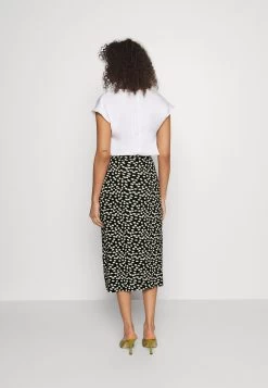 Midi Straight High Skirt - Falda De Tubo - Black/White -Estilo Urbano Ventas b8c13dc6a94a44c1b05921863e40aeba