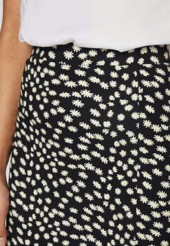 Midi Straight High Skirt - Falda De Tubo - Black/White -Estilo Urbano Ventas b8f9cdd46d844a5980a60f4234088e88