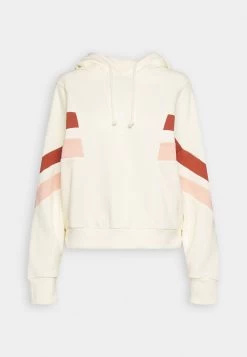 Even&Odd Sudadera - White/Brown/Pink