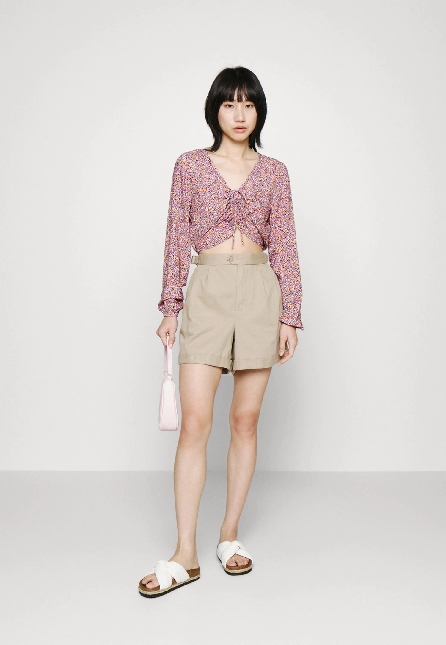 Even&Odd Blusa - Lilac/Orange 2 Even&Odd Blusa - Lilac/Orange - Imagen 2