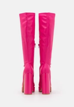 Even&Odd Botas Con Plataforma - Pink -Estilo Urbano Ventas c36fcd73260547f8a11500483cfb6d05