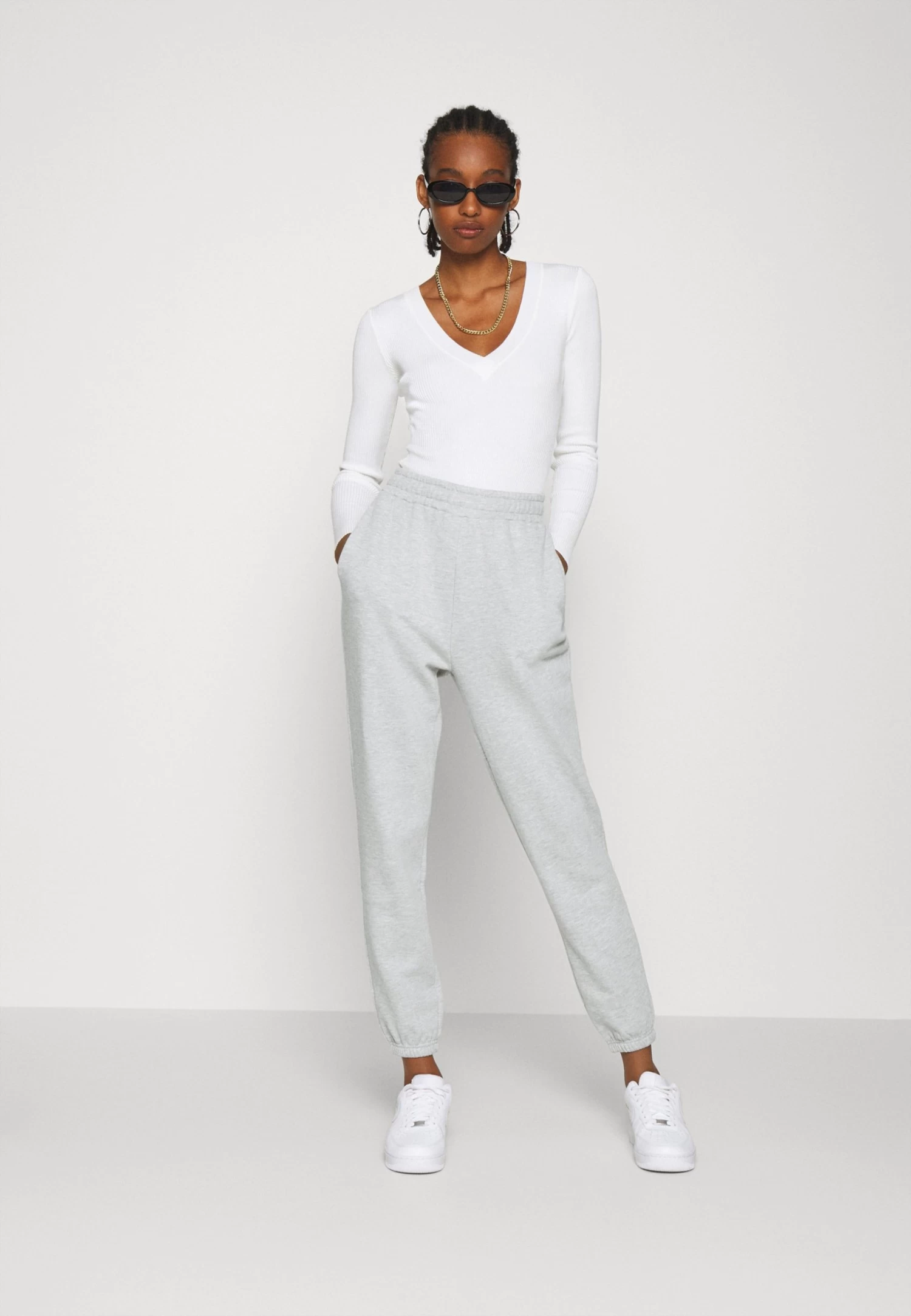 Even&Odd Pantalones Deportivos - Mottled Light Grey 2 Even&Odd Pantalones Deportivos - Mottled Light Grey - Imagen 2