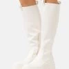 Even&Odd Botas Con Plataforma - White