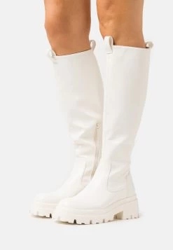 Even&Odd Botas Con Plataforma - White