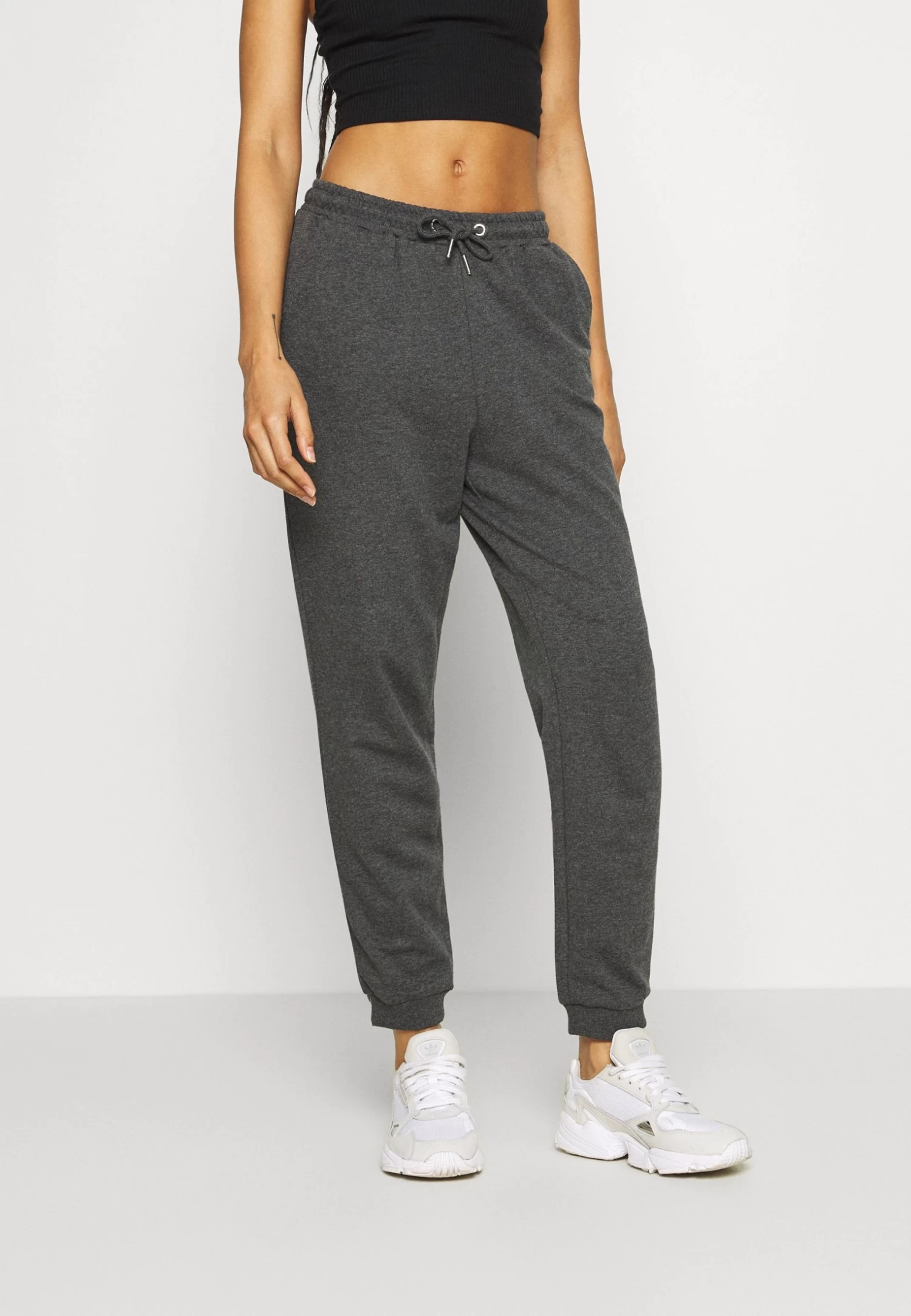 Even&Odd Regular Fit Joggers - Pantalones Deportivos - Mottled Grey 1 Even&Odd Regular Fit Joggers - Pantalones Deportivos - Mottled Grey