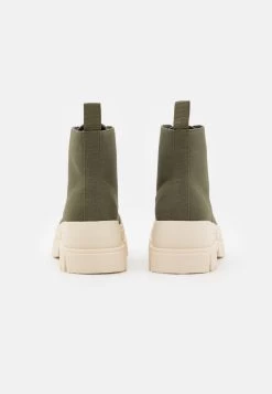 Even&Odd Botines Bajos - Khaki -Estilo Urbano Ventas cc115aef74ce44d899cbd345bf10340b