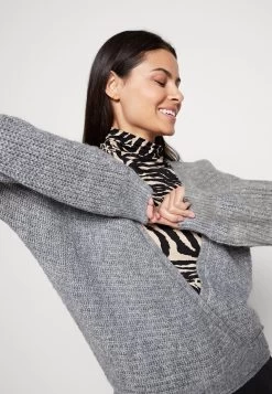 Even&Odd Chaqueta De Punto - Mottled Grey -Estilo Urbano Ventas d2ceb517e2854805bc3de77a5fcc10d5