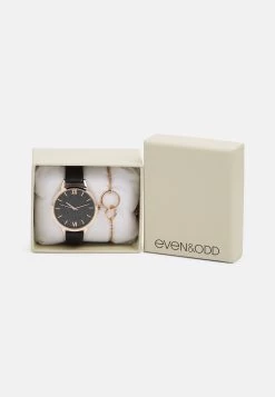 Even&Odd Set - Reloj - Gold-Coloured/Black -Estilo Urbano Ventas d7063e4b7455455a992026152c03c744