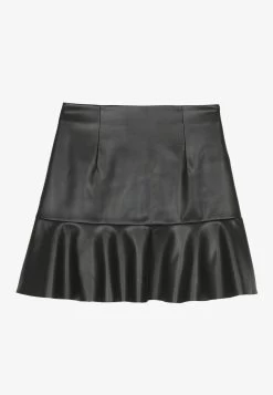 Even&Odd Falda De Cuero - Black -Estilo Urbano Ventas db6da47969fc4007b81fe57a30c1a00f
