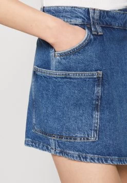 Even&Odd Minifalda - Blue Denim -Estilo Urbano Ventas dc4f661893b34805830a7e3b5d18592e