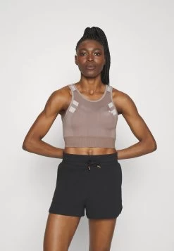 Sujetadores Deportivos Con Sujeción Media - Taupe