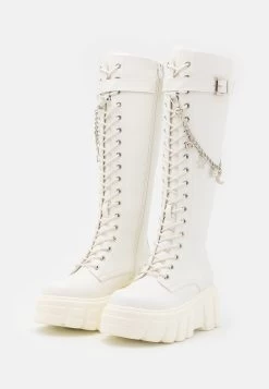 Botas Con Cordones - White -Estilo Urbano Ventas ec328dbb433644d29fa1d87ee1c35028