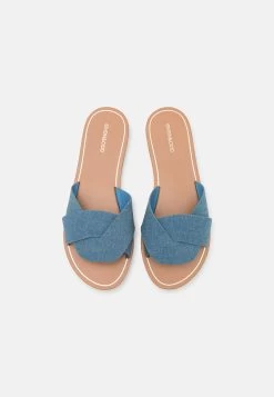 Even&Odd Sandalias Planas - Blue Denim -Estilo Urbano Ventas f00caf776de949f59b53603e7e36bc94