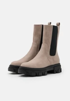 Even&Odd Botines Con Plataforma - Taupe -Estilo Urbano Ventas f09df2fd84404346b3fc5d92b4e961b2