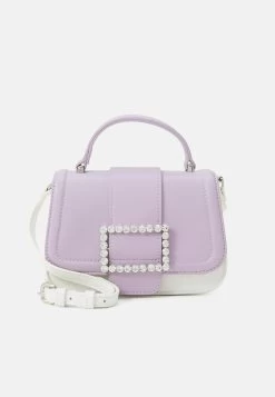 Even&Odd Bandolera - Lilac/Off-White
