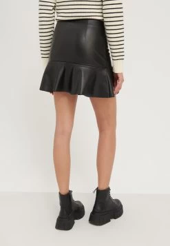 Even&Odd Falda De Cuero - Black -Estilo Urbano Ventas f5836b52c62d43ec8d0c0b88469c21e7