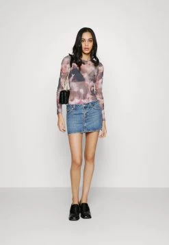 Even&Odd 2In1 - Camiseta Estampada - Black/Multi-Coloured